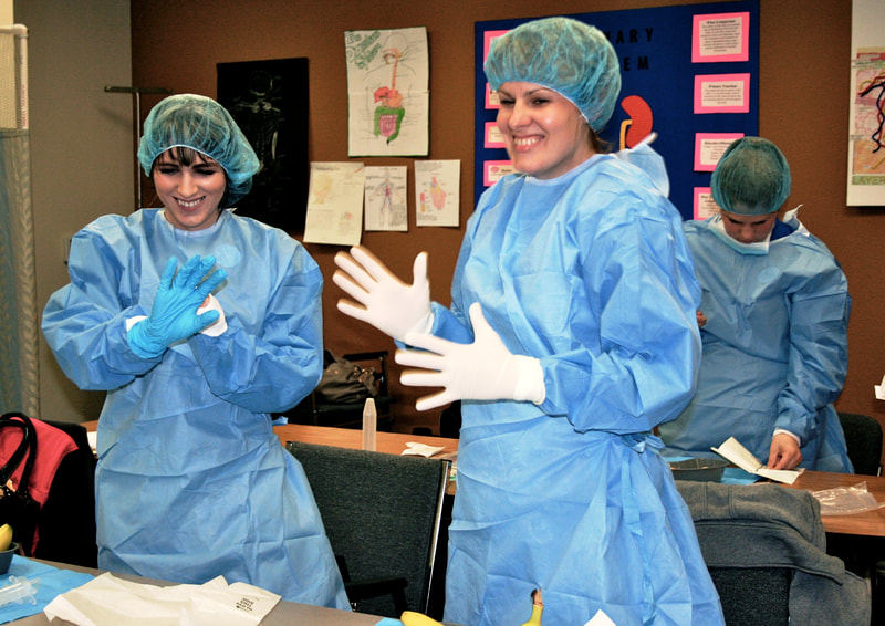 Medical Assistant Students